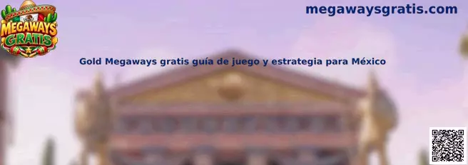 Imagen ilustrativa de Gold Megaways Gratis para aprender las reglas, los carretes y las funciones especiales